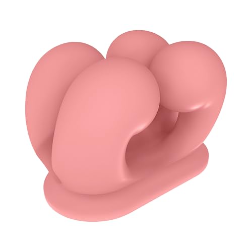 Zopoee Silikon Haken,Lippenstift Halter Für Auto - Abnehmbarer Wand Haken Multifunktion Clips Ohne Nähte Für Tür Damen Küche Badezimmer Organizer von Zopoee