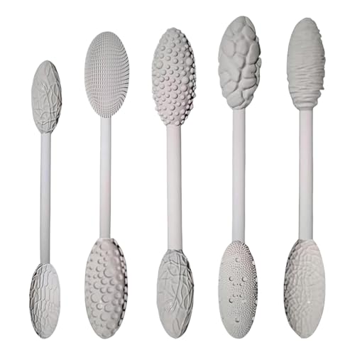 Zopoee Tonschnitzwerkzeuge, Modellierung von Tonwerkzeugen - Töpferwalze 5 Stück texturierte Rollstifte | Modeling Rolling Stab kleine Töpferstrukturwerkzeuge für Handwerk Miniaturen Zopoee Tonschnitzwerkzeuge, Modellierung von Tonwerkzeugen - Töpferwalze 5 Stück texturierte Rollstifte | Modeling Rolling Stab kleine Töpferstrukturwerkzeuge für Handwerk Miniaturen von Zopoee