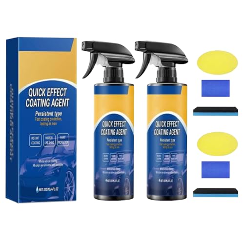 ZoraYorce 120 ml Autobeschichtungsspray Hochschutz Schnellwirkungsbeschichtung (2pcs) von ZoraYorce