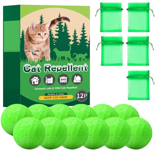 ZoraYorce 12pcs Katzenschützer -Abschreckung, um Katzen aus dem Hof ​​fernzuhalten (grüner Quarzsand) von ZoraYorce