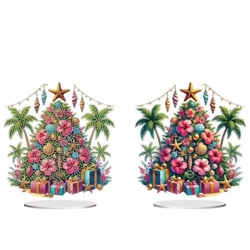 ZoraYorce 2D Flachdruck Ozean Weihnachtsbaum DIY Tisch-Top Malerei Ornament Kit ZoraYorce 2D Flachdruck Ozean Weihnachtsbaum DIY Tisch-Top Malerei Ornament Kit von ZoraYorce