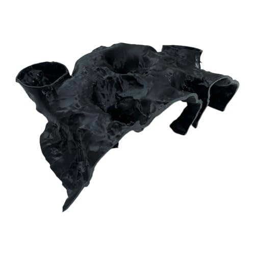 ZoraYorce 3D DRINTED Aquarium Decor Fish Hassout Decor für die Zucht Kleiner Fische (Schwarze S) von ZoraYorce
