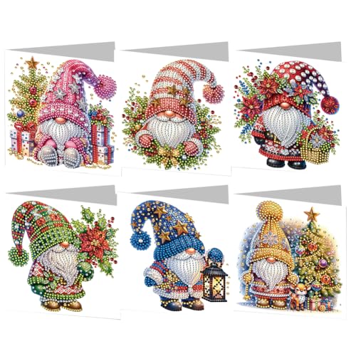 ZoraYorce 6PCS DIY Art Grußkarten Weihnachten Glückwunsch Karten & Geschenke ZoraYorce 6PCS DIY Art Grußkarten Weihnachten Glückwunsch Karten & Geschenke von ZoraYorce