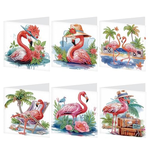 ZoraYorce 6PCS Handmade Card Malerei Grußkarte für Freunde von ZoraYorce