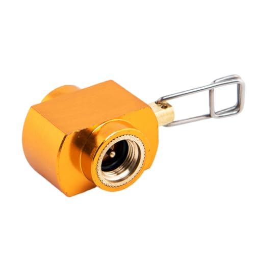 ZoraYorce Camping Canister Ventil Ventil Leckfestes Gaskonvertoren -Schalthebel zum Camping (a) von ZoraYorce