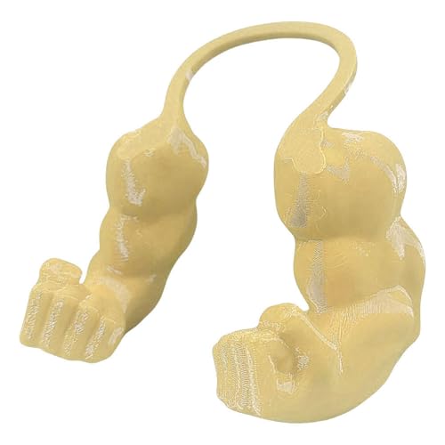 ZoraYorce Cat Muscle Arm 3D Gedruckter Halsarm mit Muskel -Pet -Cosplay -Kostüm (Beige) von ZoraYorce