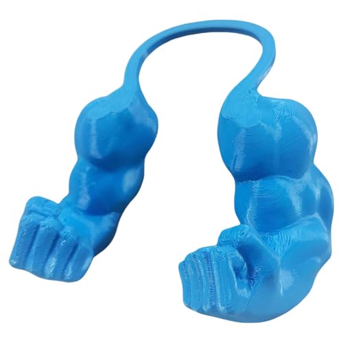 ZoraYorce Cat Muscle Arm 3D Gedruckter Halsarm mit Muskel -Pet -Cosplay -Kostüm (blau) von ZoraYorce