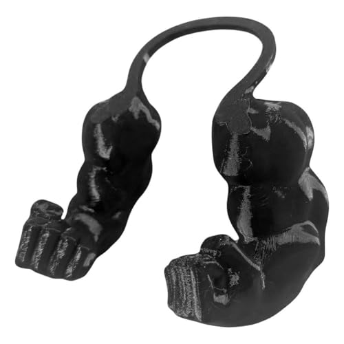 ZoraYorce Cat Muscle Arm 3D Gedruckter Halsarm mit Muskel -Pet -Cosplay -Kostüm (schwarz) von ZoraYorce