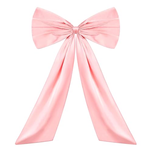 ZoraYorce Large Decor Satin Ribbon Riese Hängende Bowknot Party Wanddekoration (rosa) von ZoraYorce