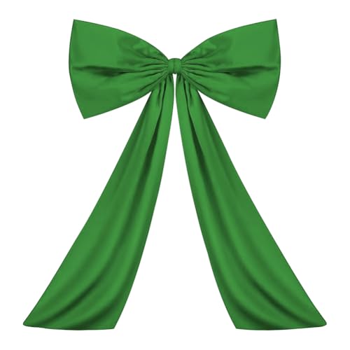 ZoraYorce Lary Decor Satin Ribbon Riese Hängende Bowknot Party Wanddekoration (grün) von ZoraYorce