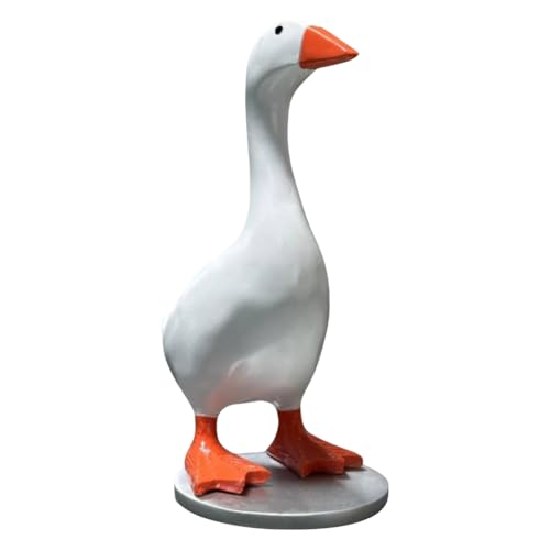 ZoraYorce MAGNETEN GANTEN KLEY HELTER NETTE GEICE STATUE STATUE KLEY BHAUFER DESCH DESCH DECKEL (Ente mit der Basis) von ZoraYorce