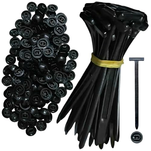 ZoraYorce Nylon Heavy Duty Reißverschlüsse Universal Cable Tie -Schnalle für Innen im Freien (50 Prozent) von ZoraYorce