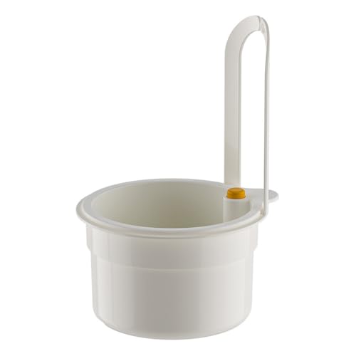 ZoraYorce -Wasserhahn hängendes Sieb Snaptaste Abflusskorb für Küchenspüle (weiß) von ZoraYorce