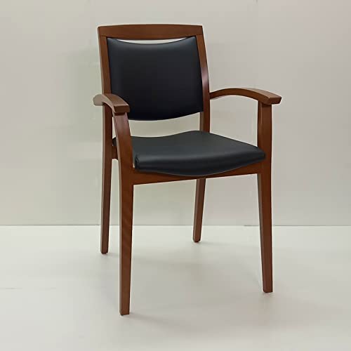 Zorgmeubel Seniorenstuhl mit hoher Rückenlehne und Armlehnen Angio A XL (55cm Sitzhöhe) (Verschiedene Sitzhöhen von 50 cm bis 55 cm) von Zorgmeubel