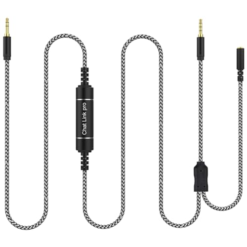 HD60 S+ Chat Link Pro Kabel, Ersatz-Audiokabel für Elgato HD60 S, HD60 PRO, HD60 X, HD60, 4K 60 PRO Gaming Capture Card (2,6 m), funktioniert für PS5/PS4, Xbox One, PC von Zosvoses
