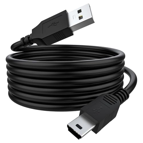 USB-A auf Mini USB 2.0 Kabel, IFC-400PCU USB Kabel Kamera Datendatei Übertragungskabel Kompatibel mit Canon Kameras und Camcordern PowerShot/Rebel/DSLR EOS T1i T2i T3 T3i T5 T5i T6 T6i T6s T7i (150cm) USB-A auf Mini USB 2.0 Kabel, IFC-400PCU USB Kabel Kamera Datendatei Übertragungskabel Kompatibel mit Canon Kameras und Camcordern PowerShot/Rebel/DSLR EOS T1i T2i T3 T3i T5 T5i T6 T6i T6s T7i (150cm) von Zosvoses