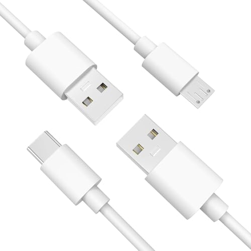 USB Ladekabel, Schnellladekabel Kompatibel mit kindle Paperwhite 2-13th Gen,Oasis E Reader, Touch, Fire HD 6 7 8 10 Plus, HD HDX 7” 8.9”, Kids Pro, Kids Edition Ladekabel, Micro-USB & USB-C LadeKabel USB Ladekabel, Schnellladekabel Kompatibel mit kindle Paperwhite 2-13th Gen,Oasis E Reader, Touch, Fire HD 6 7 8 10 Plus, HD HDX 7” 8.9”, Kids Pro, Kids Edition Ladekabel, Micro-USB & USB-C LadeKabel von Zosvoses