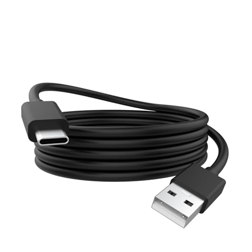 USB C Mikrofonkabel Ladekabel Kompatibel mit HyperX QuadCast 2, SoloCast, QuadCast S, Logitech G Yeti GX, USB Kondensator Gaming Mikrofon Kabel für TONOR TC30, Fifine A6/K688, Elgato Wave 3 Mic (1,5m) von Zosvoses