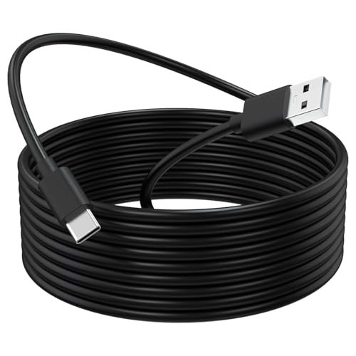 USB C Ladekabel, USB C Kabel für PS5 Controller, Ersatz USB Typ C Ladekabel kompatibel mit PS5, Xbox X/S Controller, Nintendo Switch Pro/Lite Controller USB C Ladegerät Schnellladekabel (2m) von Zosvoses