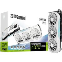 Zotac Grafikkarte Nvidia GeForce RTX 4070 Ti Super Trinity OC White Edition 16GB GDDR6X-RAM PCIe x16 von Zotac