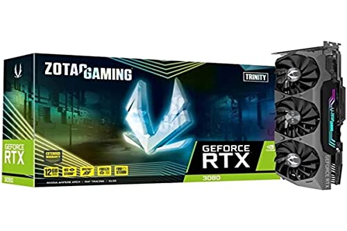 Zotac RTX3080 Trinity ZT-A30820D-10PLHR, Schwarz von Zotac