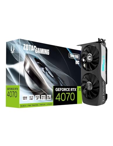 Zotac VGA RTX4070 12GB Twin Edge OC, NVIDIA GeForce RTX 4070 von Zotac