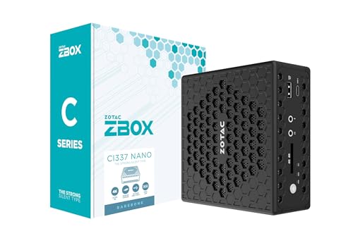 Zotac ZBOX CI337 Nano Mini-PC BB N100, W128599340 (BB N100) von Zotac