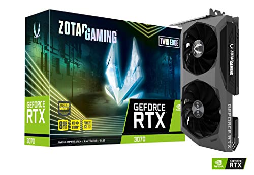 Zotac ZT-A30700E-10PLHR Grafikkarte NVIDIA GeForce RTX 3070 8 GB GDDR6 Twin Edge Zotac ZT-A30700E-10PLHR Grafikkarte NVIDIA GeForce RTX 3070 8 GB GDDR6 Twin Edge von Zotac
