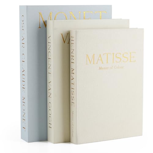 Set mit 3 dekorativen Büchern aus Leinen für Heimdekoration, moderner künstlicher dekorativer Buchstapel zur Dekoration, modisches Design, gefälschte Bücher für Couchtisch/Bücherregal/Kamindekor (blau Set mit 3 dekorativen Büchern aus Leinen für Heimdekoration, moderner künstlicher dekorativer Buchstapel zur Dekoration, modisches Design, gefälschte Bücher für Couchtisch/Bücherregal/Kamindekor (blau von Zouboat