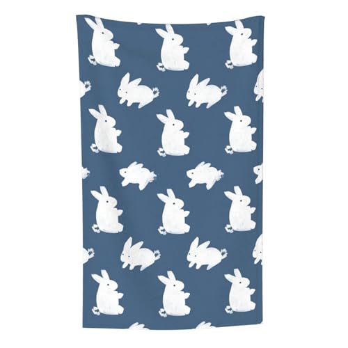 Kaninchen Cooles Modetier, Überwurf für Couchstühle, warme Plüschdecke für Bettwäsche und Reisen, 76,2 x 127,7 cm von Zouey