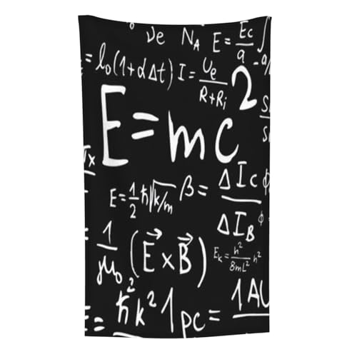 Physik Formel Gesetz E=Mc2, Überwurf für Couchstühle, warme Plüschdecke für Bettwäsche und Reisen, 76,2 x 127,7 cm von Zouey