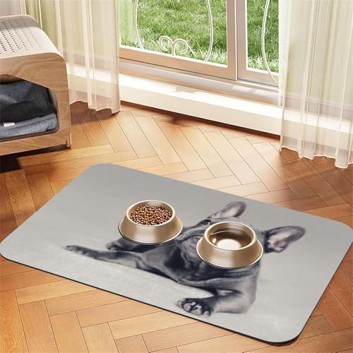 Rote Schneeflocke Weiße Weihnachten,wasserdichte Futtermatte für Haustiere, Tischsets für Katzen und Hunde für Futter und Wasser, Futtermatten aus PU-Leder,40x60cm Rote Schneeflocke Weiße Weihnachten,wasserdichte Futtermatte für Haustiere, Tischsets für Katzen und Hunde für Futter und Wasser, Futtermatten aus PU-Leder,40x60cm von Zouey