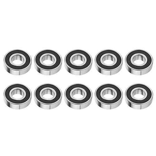【𝐎𝐬𝐭𝐞𝐫𝐧】 10 Stücke High Speed Doppelseitige Dichtung Rillenkugellager 6204-2RS 17x47x14mm von Zouminy