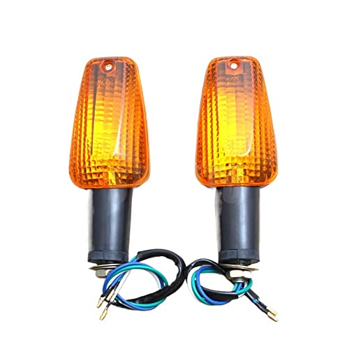 Blinker Motorrad Motorrad Vorne und Hinten Blinker Lichter Lenkung Lampe Passend for Honda CB400 SuperFour 1999-2004 CB1000 CB1300 X4 CB600 Passend for HORNET 250 600 Motorrad Blinker(Orange) von Zpengtai