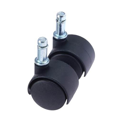 MöBelrollen 2 stücke 1,5 zoll Universal Rad Swivel Caster Roller Rad Möbel Büro Stuhl Caster Mit Bremse tragkraft(C 1Pair) von Zpengtai
