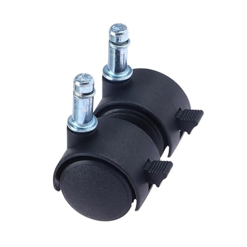MöBelrollen 2 stücke 1,5 zoll Universal Rad Swivel Caster Roller Rad Möbel Büro Stuhl Caster Mit Bremse tragkraft(F 1Pair) von Zpengtai