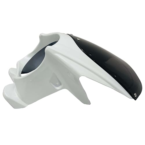 Motorrad Windschutzscheibe Motorrad-Führungsabdeckung ist geeignet for Honda geeignet CB400 VTEC Head Cover Guide Cover 400s Windschutzscheibe Abs Injektionsverkleidungs-Abdeckkit(CB400 head cover 7) von Zpengtai