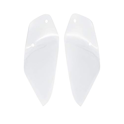 Motorrad Windschutzscheibe Motorrad Windschutzscheibe Wind Deflektor Windschutzscheibe Handscheiben Handschutz Fit Verwendung for BMW R1200GS Abenteuer R1250GSA LC R 1200GS ADV R1200GSA(Clear) von Zpengtai