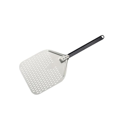 Pizzaschaufel 1 Stück 12 14 Zoll große Lange Aluminium-Pizzaschaufel mit langem Griff, Zubehör, Pizza-Paddelspatel, antihaftbeschichteter runder Pfannen-Backwender backen(14inch 66cm-01) von Zpengtai