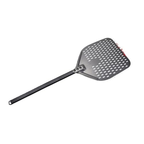 Pizzaschaufel 1 Stück 12 14 Zoll große Lange Aluminium-Pizzaschaufel mit langem Griff, Zubehör, Pizza-Paddelspatel, antihaftbeschichteter runder Pfannen-Backwender backen(14inch 80cm) von Zpengtai