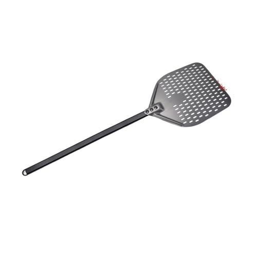 Pizzaschaufel 1 Stück 12 14 Zoll große Lange Aluminium-Pizzaschaufel mit langem Griff, Zubehör, Pizza-Paddelspatel, antihaftbeschichteter runder Pfannen-Backwender backen(14inch 90cm) von Zpengtai