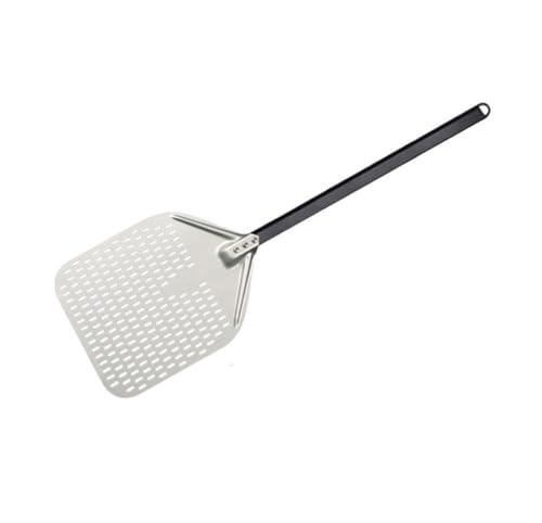 Pizzaschaufel 1 Stück 12 14 Zoll große Lange Aluminium-Pizzaschaufel mit langem Griff, Zubehör, Pizza-Paddelspatel, antihaftbeschichteter runder Pfannen-Backwender backen(16inch 100cm) von Zpengtai