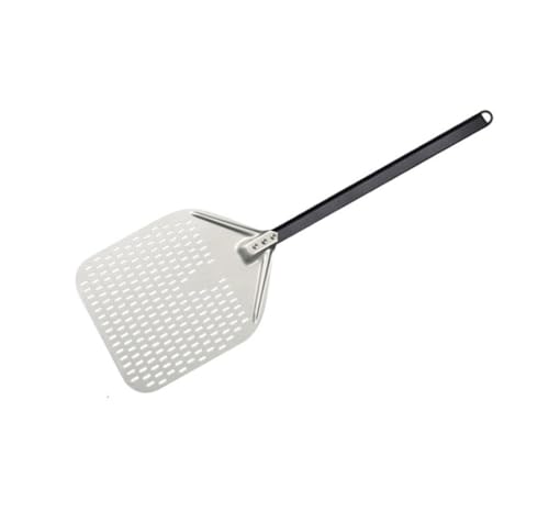 Pizzaschaufel 1 Stück 12 14 Zoll große Lange Aluminium-Pizzaschaufel mit langem Griff, Zubehör, Pizza-Paddelspatel, antihaftbeschichteter runder Pfannen-Backwender backen(16inch 86cm W) von Zpengtai