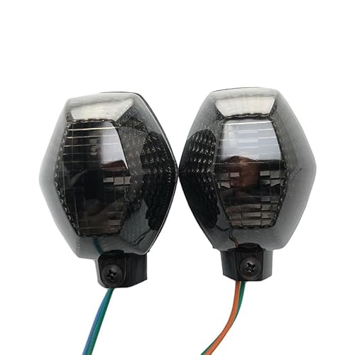 Zpengtai Blinker Motorrad Motorrad Blinker Licht Vorne/Hinten Anzeige Passend for Suzuki DL 1000 Passend for V-Strom DL 650 Passend for V-Strom Motorrad Blinker(Front Smoked Lens) von Zpengtai