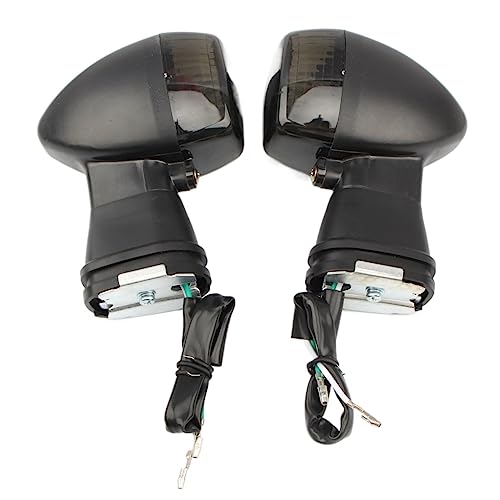 Zpengtai Blinker Motorrad Motorrad Vorne Hinten Blinker Anzeige Lichter Brems Blinker Teile Passend for Kawasaki Ninja ZX6 ZX6R ZX6RR ZX7R ZX9R ZX10R ZX12R Motorrad Blinker(Front Turn Signal-01) von Zpengtai