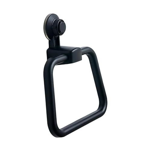 Zpengtai Handtuchhalter Ohne Bohren Hängende Handtuchhalter Wandhalterung Handtuchhalter Handtuchhalter Saugnapf Handtuch Wand(Noir) von Zpengtai
