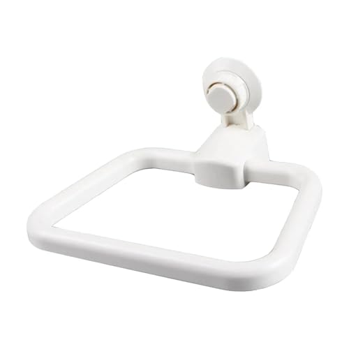 Zpengtai Handtuchhalter Ohne Bohren Hängende Handtuchhalter Wandhalterung Handtuchhalter Handtuchhalter Saugnapf Handtuch Wand(White) von Zpengtai