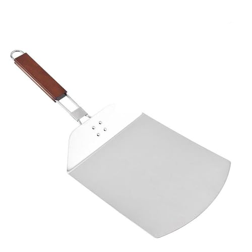 Zpengtai Pizzaschaufel 1 Pcs Schaufel Pizza Peel Brot Spachtel Backblech Pizza Paddel Edelstahl backen von Zpengtai