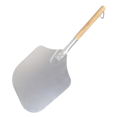Zpengtai Pizzaschaufel Schaufel Holz Abnehmbare Aluminium Pizza Peel Mit Lange Holz Griff Gebäck Werkzeuge Zubehör Pizza Paddel Spachtel Kuchen Backen Cutt backen von Zpengtai