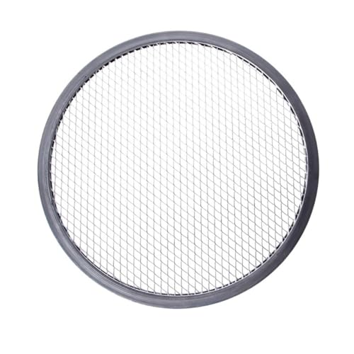 Zpengtai Pizzateller 1 STÜCK Aluminium Mesh Grill Pizza Screen Runde Backblech Net Küchenhelfer Öfen Kit Durchmesser(12 inch) von Zpengtai